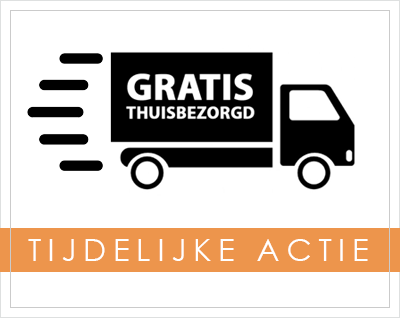 gratis thuisbezorgd